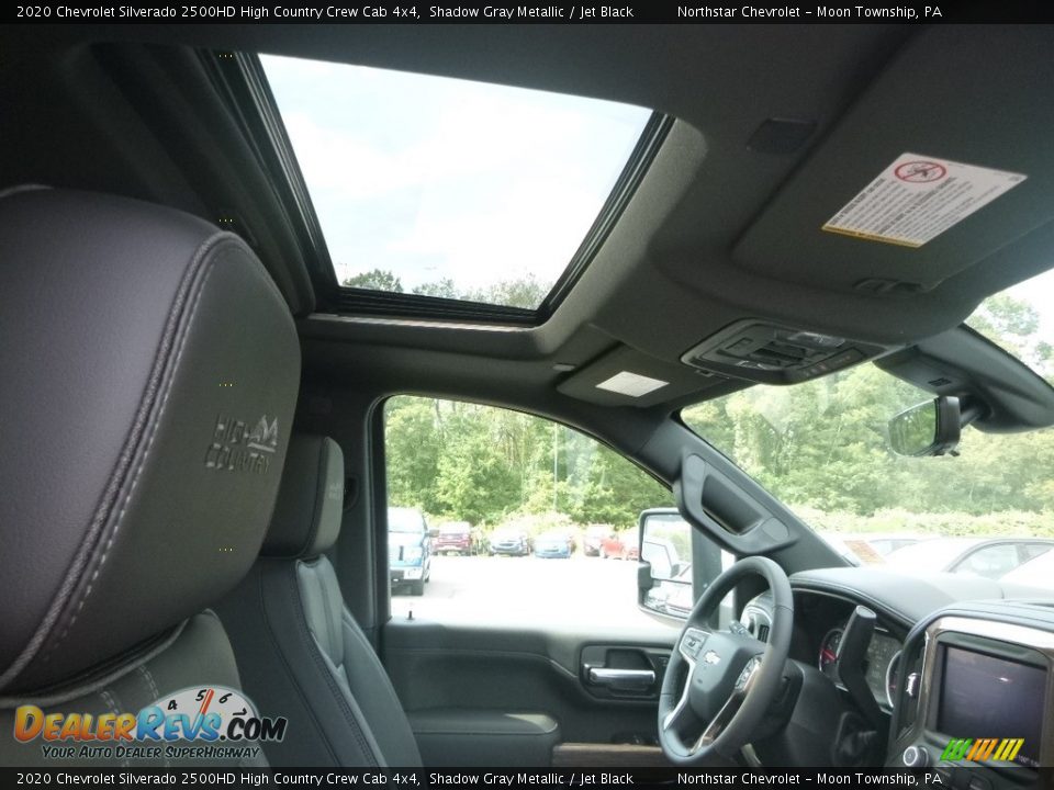 2020 Chevrolet Silverado 2500HD High Country Crew Cab 4x4 Shadow Gray Metallic / Jet Black Photo #9