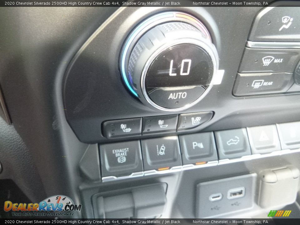 2020 Chevrolet Silverado 2500HD High Country Crew Cab 4x4 Shadow Gray Metallic / Jet Black Photo #19