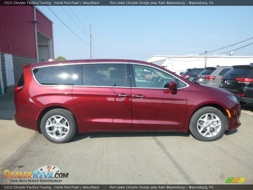 Velvet Red Pearl 2020 Chrysler Pacifica Touring Photo #3