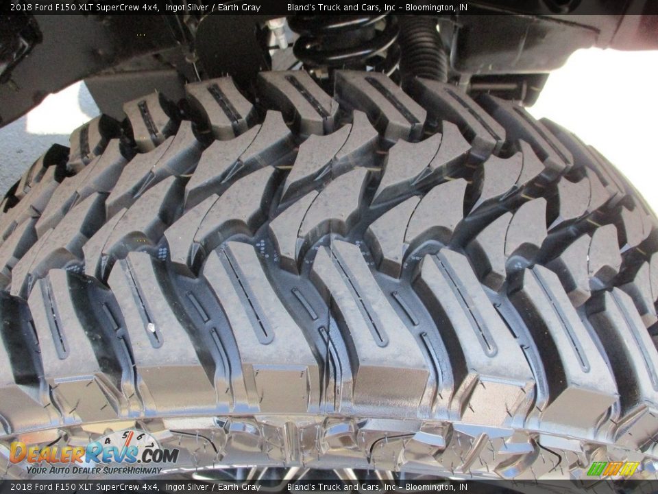 2018 Ford F150 XLT SuperCrew 4x4 Ingot Silver / Earth Gray Photo #33
