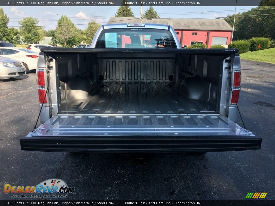 2012 Ford F150 XL Regular Cab Ingot Silver Metallic / Steel Gray Photo #9