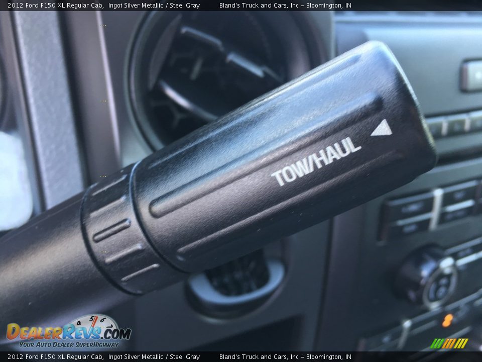 2012 Ford F150 XL Regular Cab Ingot Silver Metallic / Steel Gray Photo #16