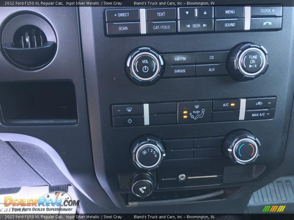 2012 Ford F150 XL Regular Cab Ingot Silver Metallic / Steel Gray Photo #20