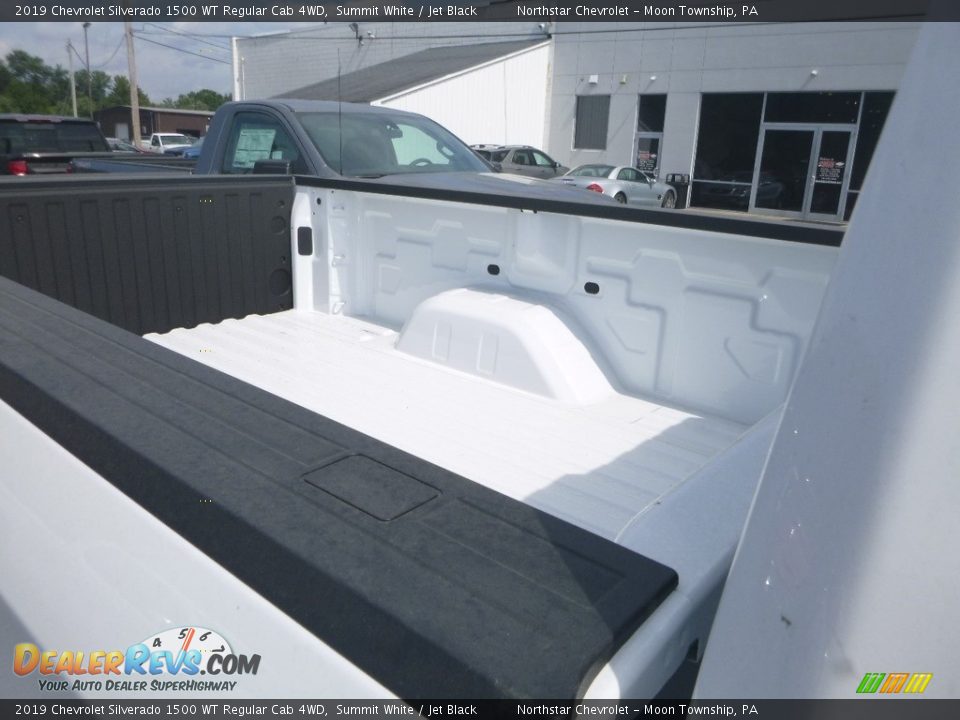 2019 Chevrolet Silverado 1500 WT Regular Cab 4WD Summit White / Jet Black Photo #12