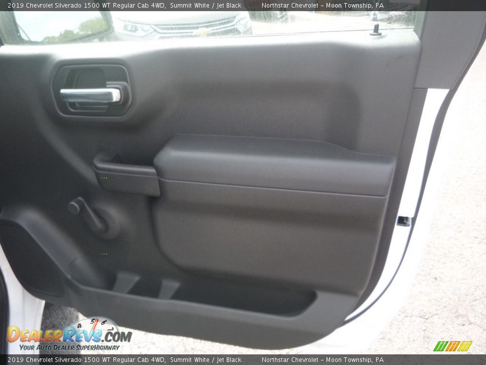 2019 Chevrolet Silverado 1500 WT Regular Cab 4WD Summit White / Jet Black Photo #13