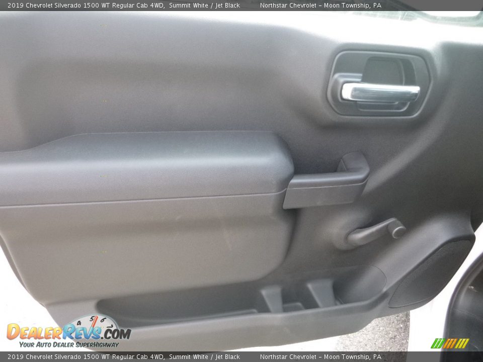 2019 Chevrolet Silverado 1500 WT Regular Cab 4WD Summit White / Jet Black Photo #15