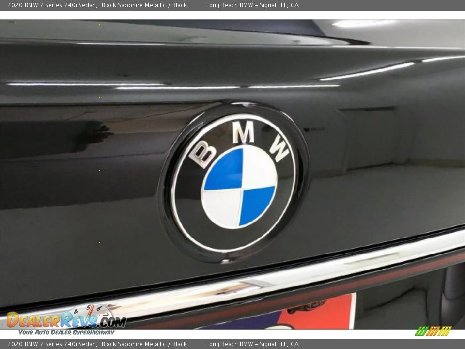 2020 BMW 7 Series 740i Sedan Black Sapphire Metallic / Black Photo #23