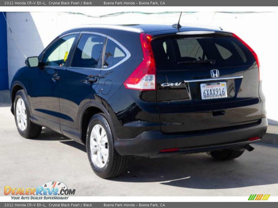 2012 Honda CR-V EX-L Crystal Black Pearl / Black Photo #2