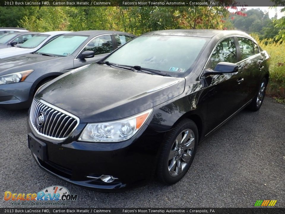 2013 Buick LaCrosse FWD Carbon Black Metallic / Cashmere Photo #1