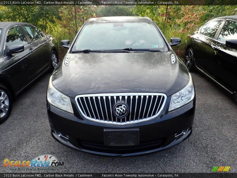 2013 Buick LaCrosse FWD Carbon Black Metallic / Cashmere Photo #3