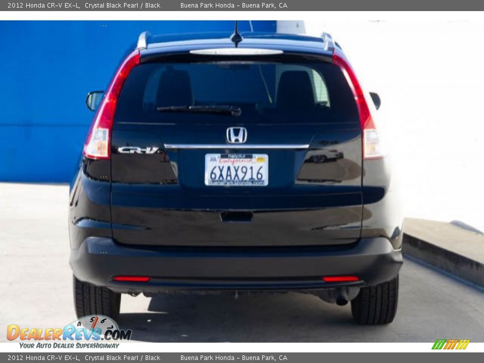 2012 Honda CR-V EX-L Crystal Black Pearl / Black Photo #9