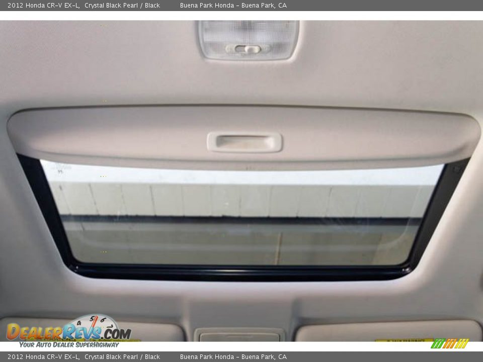 2012 Honda CR-V EX-L Crystal Black Pearl / Black Photo #14