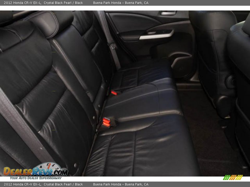 2012 Honda CR-V EX-L Crystal Black Pearl / Black Photo #17