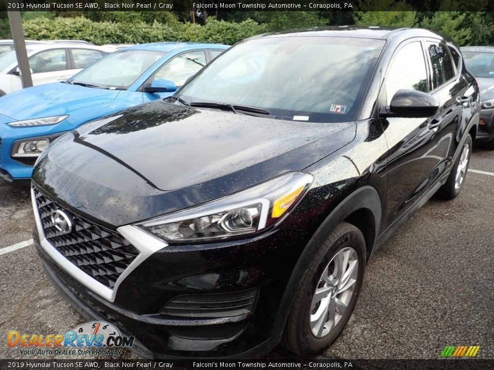 2019 Hyundai Tucson SE AWD Black Noir Pearl / Gray Photo #1