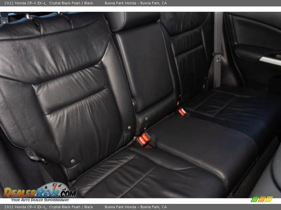 2012 Honda CR-V EX-L Crystal Black Pearl / Black Photo #18