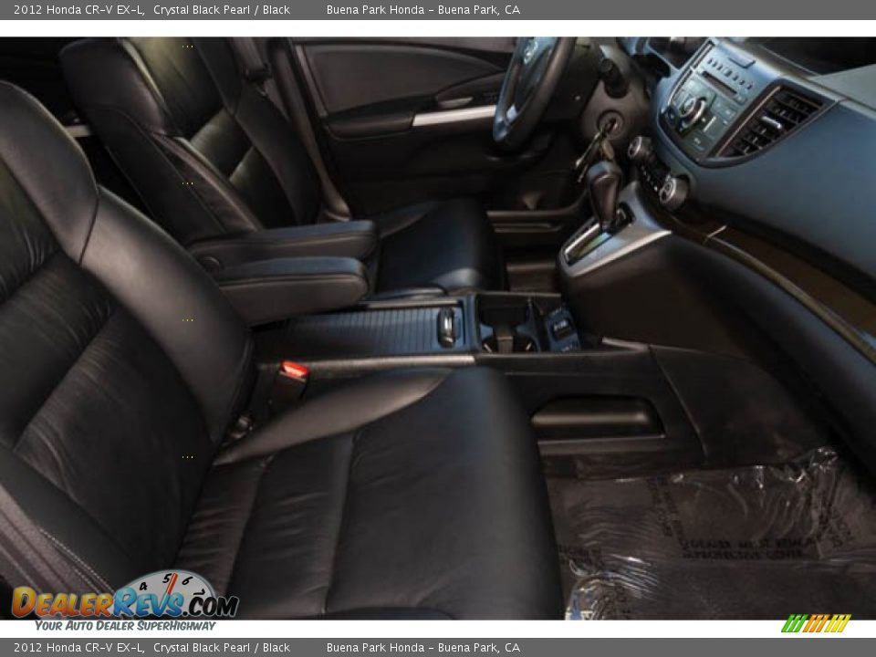 2012 Honda CR-V EX-L Crystal Black Pearl / Black Photo #19