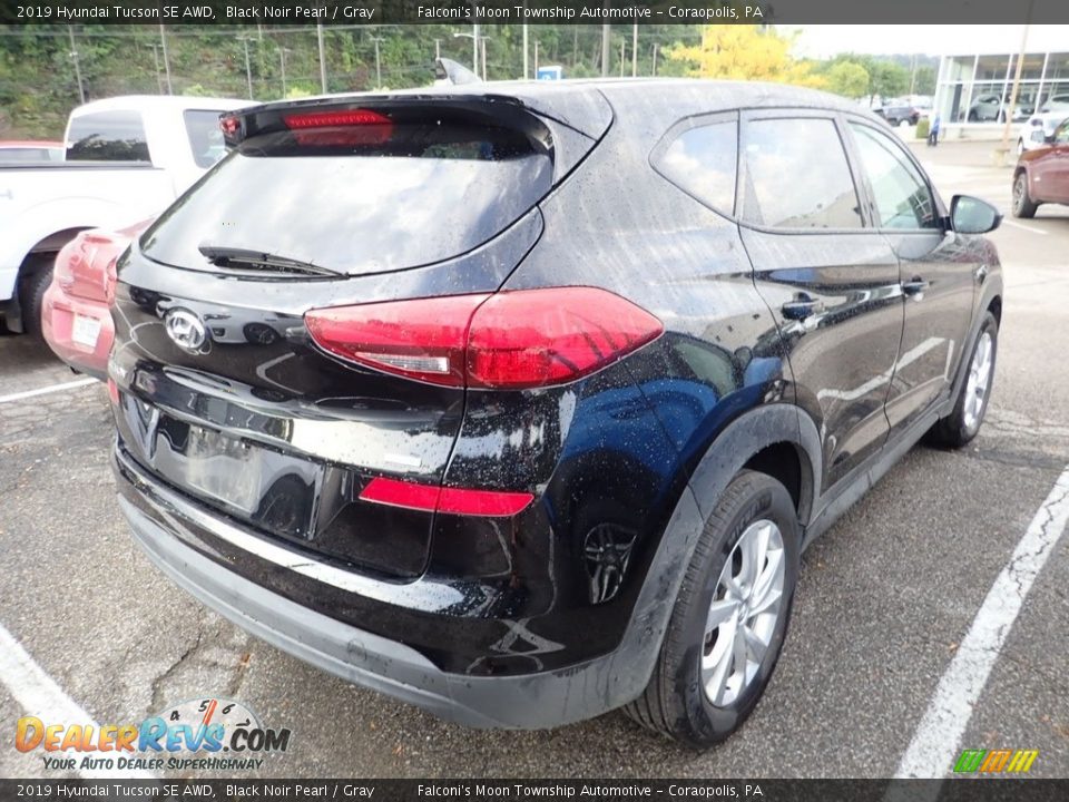 2019 Hyundai Tucson SE AWD Black Noir Pearl / Gray Photo #3