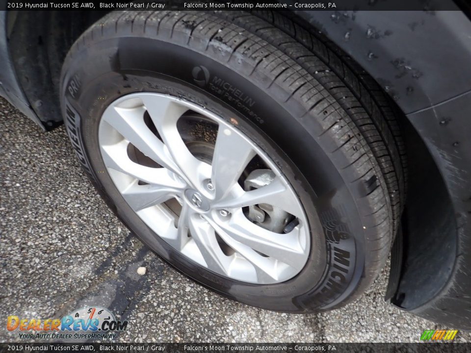 2019 Hyundai Tucson SE AWD Black Noir Pearl / Gray Photo #5