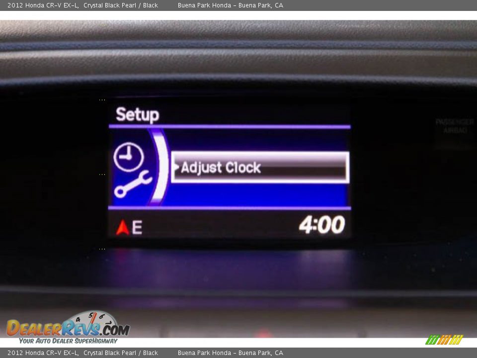 2012 Honda CR-V EX-L Crystal Black Pearl / Black Photo #21