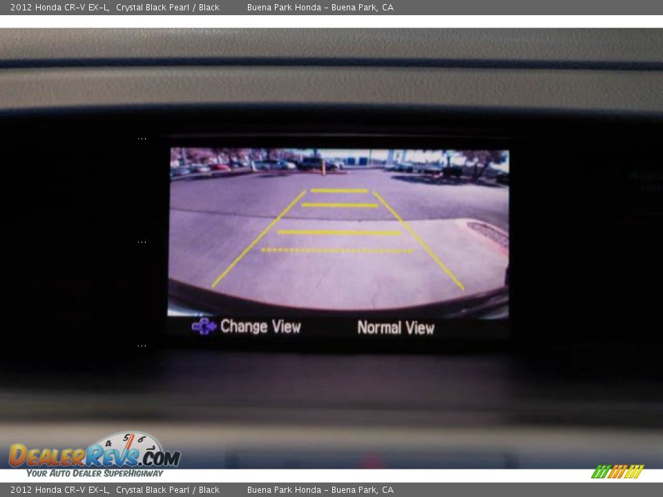 2012 Honda CR-V EX-L Crystal Black Pearl / Black Photo #22