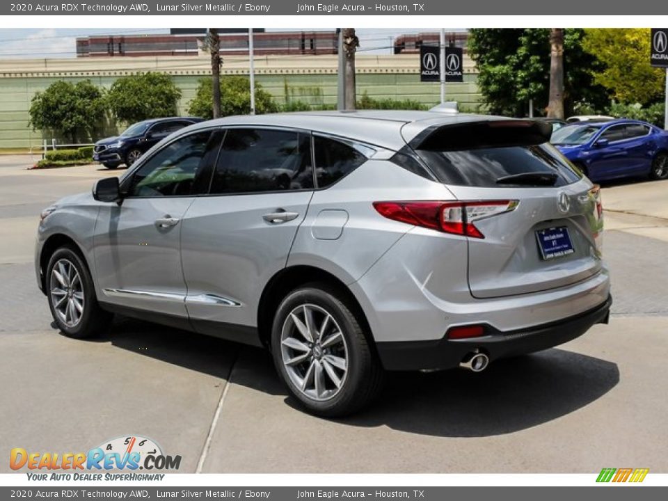 2020 Acura RDX Technology AWD Lunar Silver Metallic / Ebony Photo #5