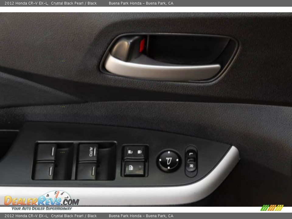 2012 Honda CR-V EX-L Crystal Black Pearl / Black Photo #25