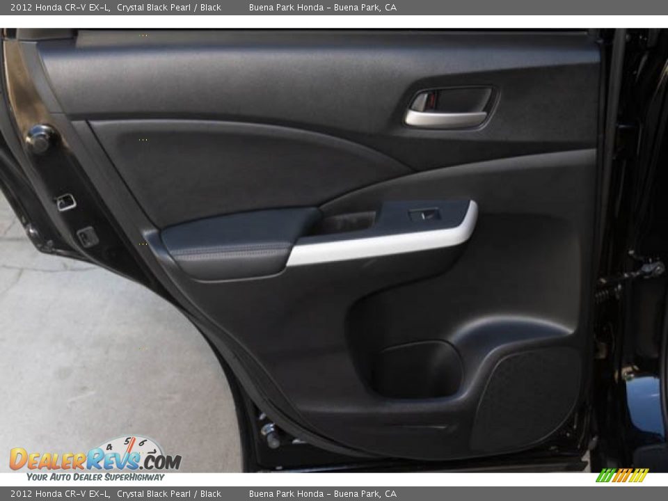 2012 Honda CR-V EX-L Crystal Black Pearl / Black Photo #26