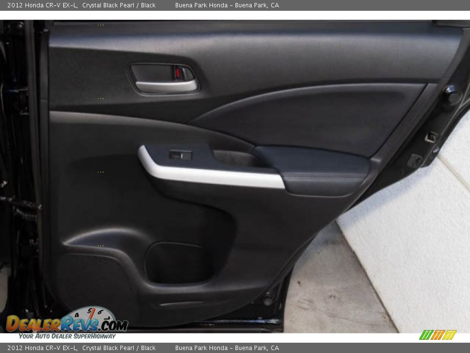 2012 Honda CR-V EX-L Crystal Black Pearl / Black Photo #27