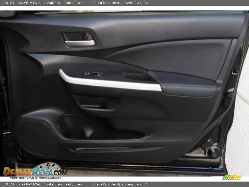 2012 Honda CR-V EX-L Crystal Black Pearl / Black Photo #28