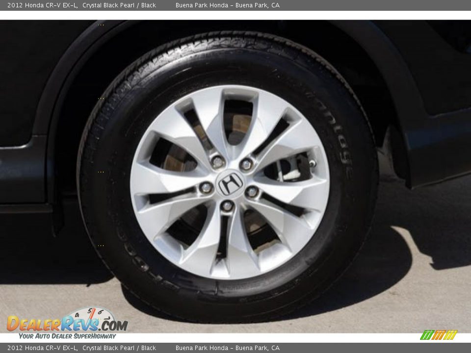 2012 Honda CR-V EX-L Crystal Black Pearl / Black Photo #32