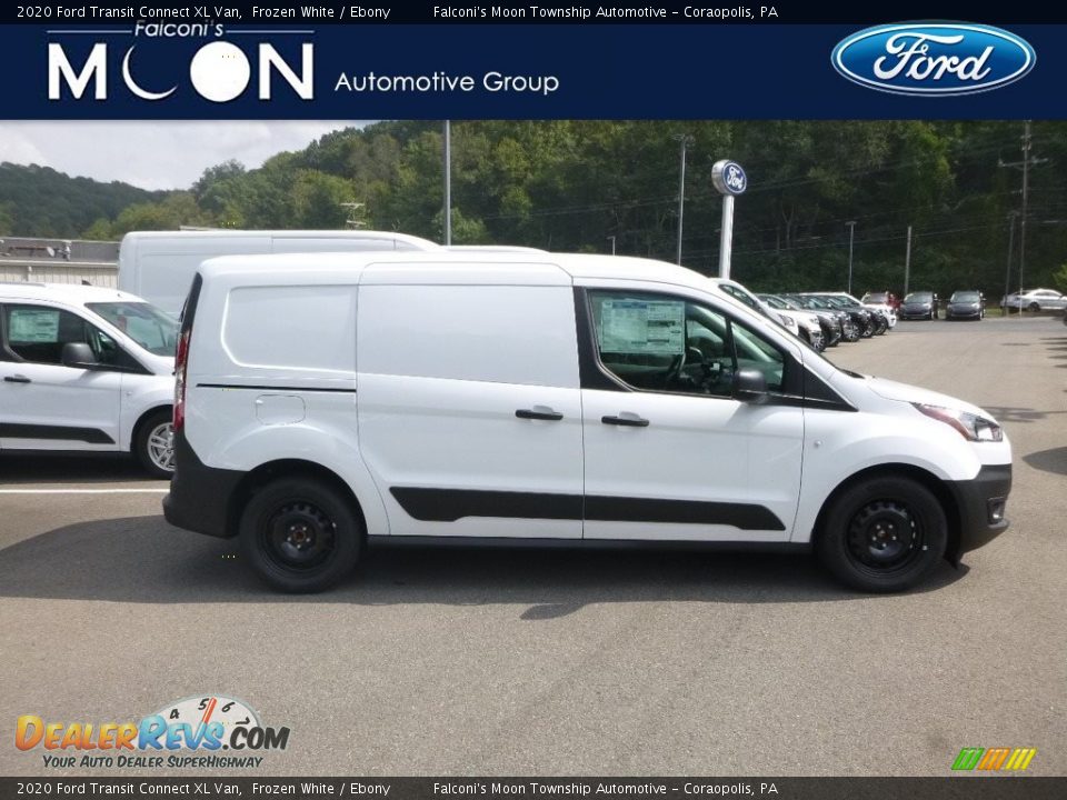 2020 Ford Transit Connect XL Van Frozen White / Ebony Photo #1