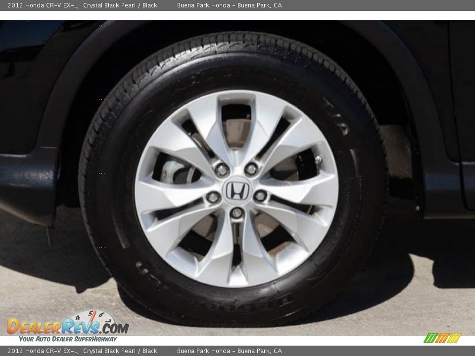 2012 Honda CR-V EX-L Crystal Black Pearl / Black Photo #33