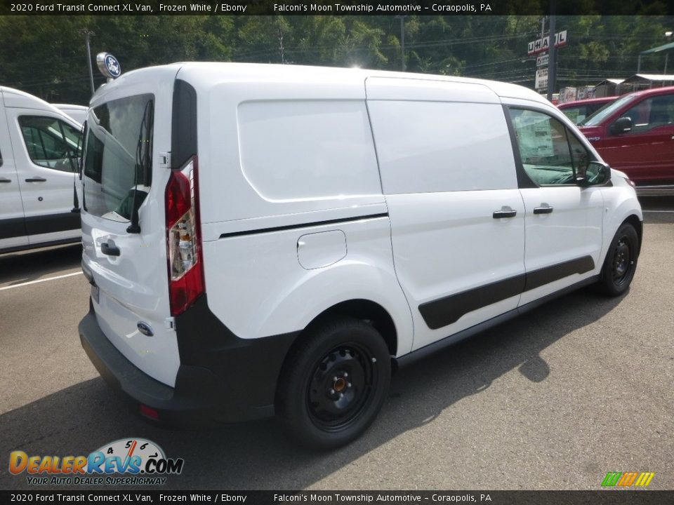 2020 Ford Transit Connect XL Van Frozen White / Ebony Photo #2