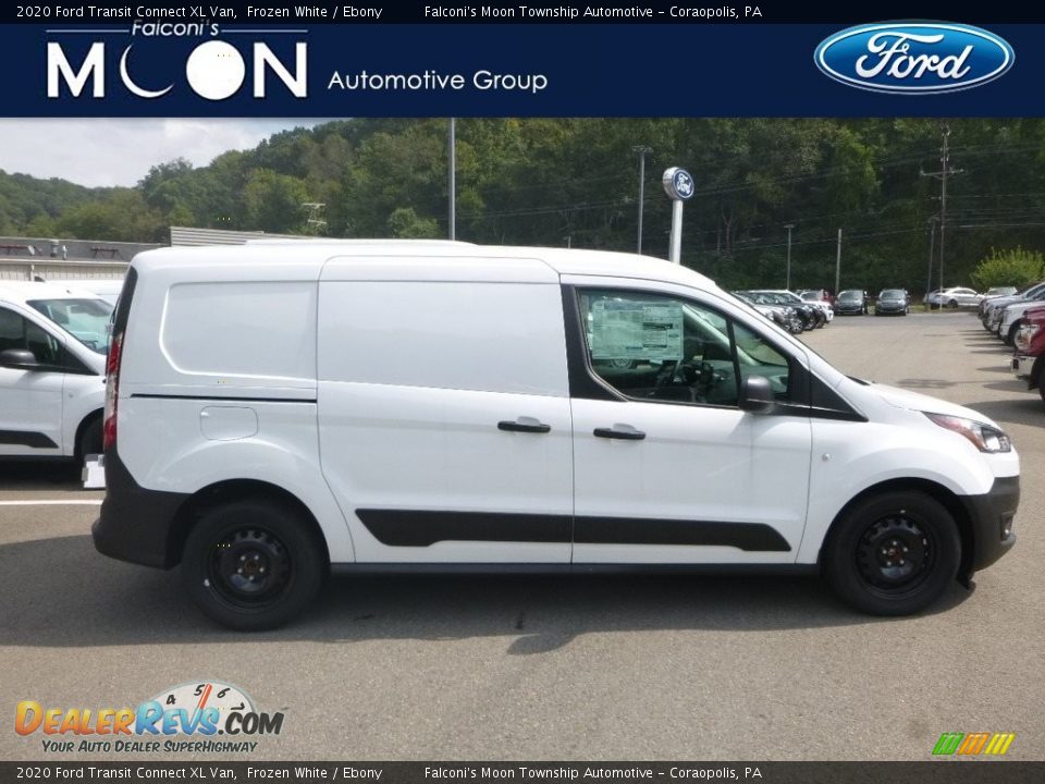 2020 Ford Transit Connect XL Van Frozen White / Ebony Photo #1
