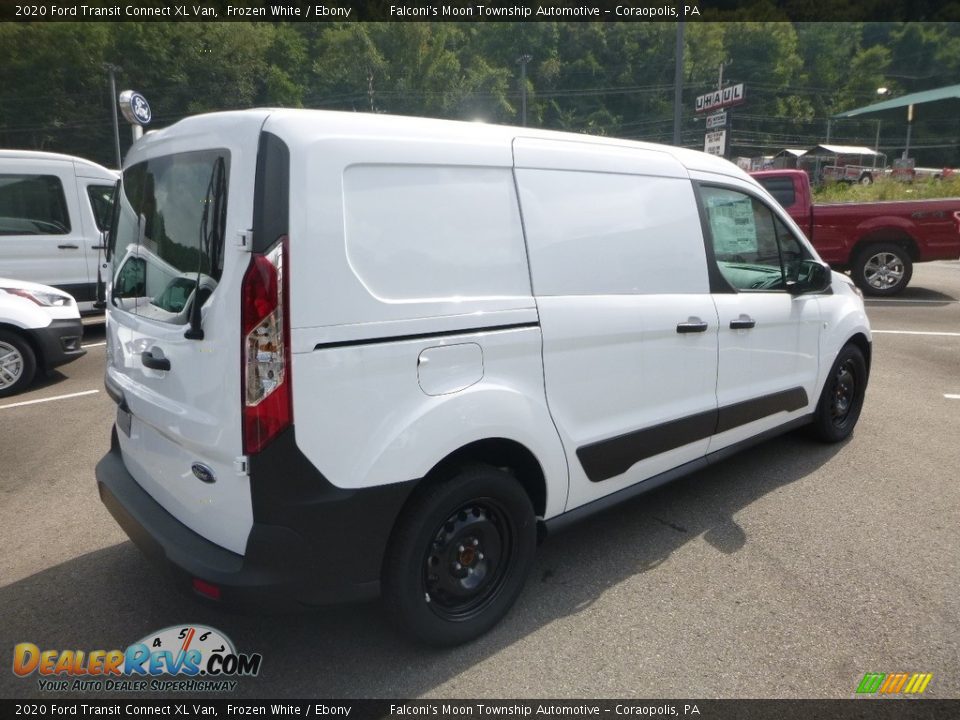 2020 Ford Transit Connect XL Van Frozen White / Ebony Photo #2