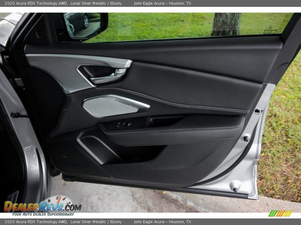 2020 Acura RDX Technology AWD Lunar Silver Metallic / Ebony Photo #22