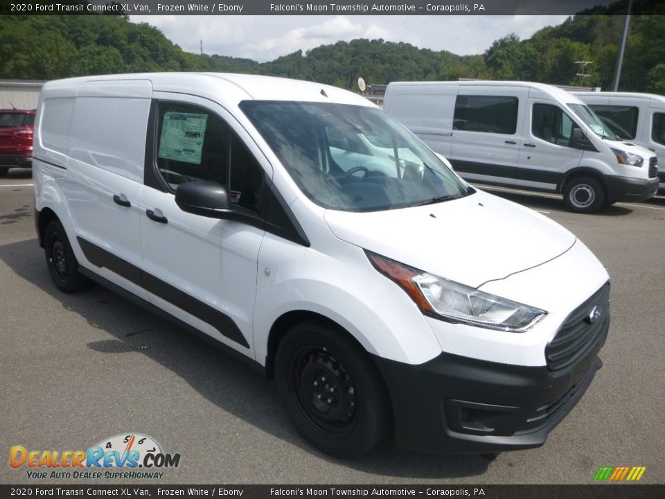 2020 Ford Transit Connect XL Van Frozen White / Ebony Photo #3