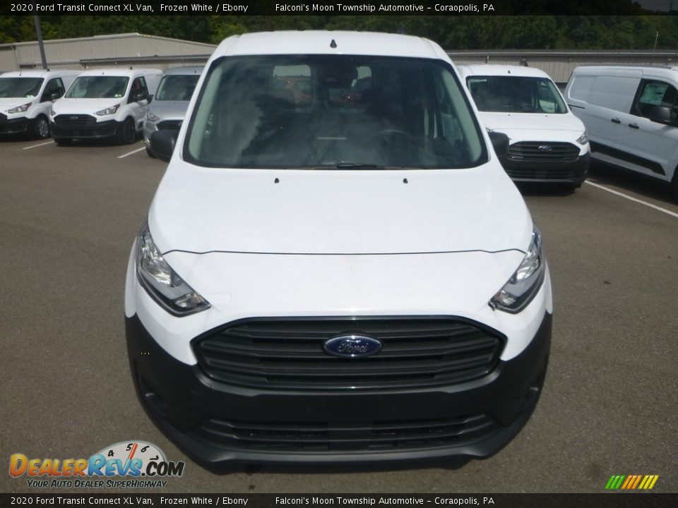 2020 Ford Transit Connect XL Van Frozen White / Ebony Photo #4