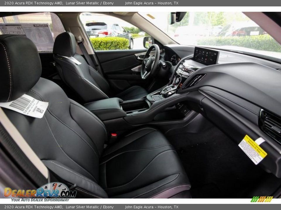 2020 Acura RDX Technology AWD Lunar Silver Metallic / Ebony Photo #23