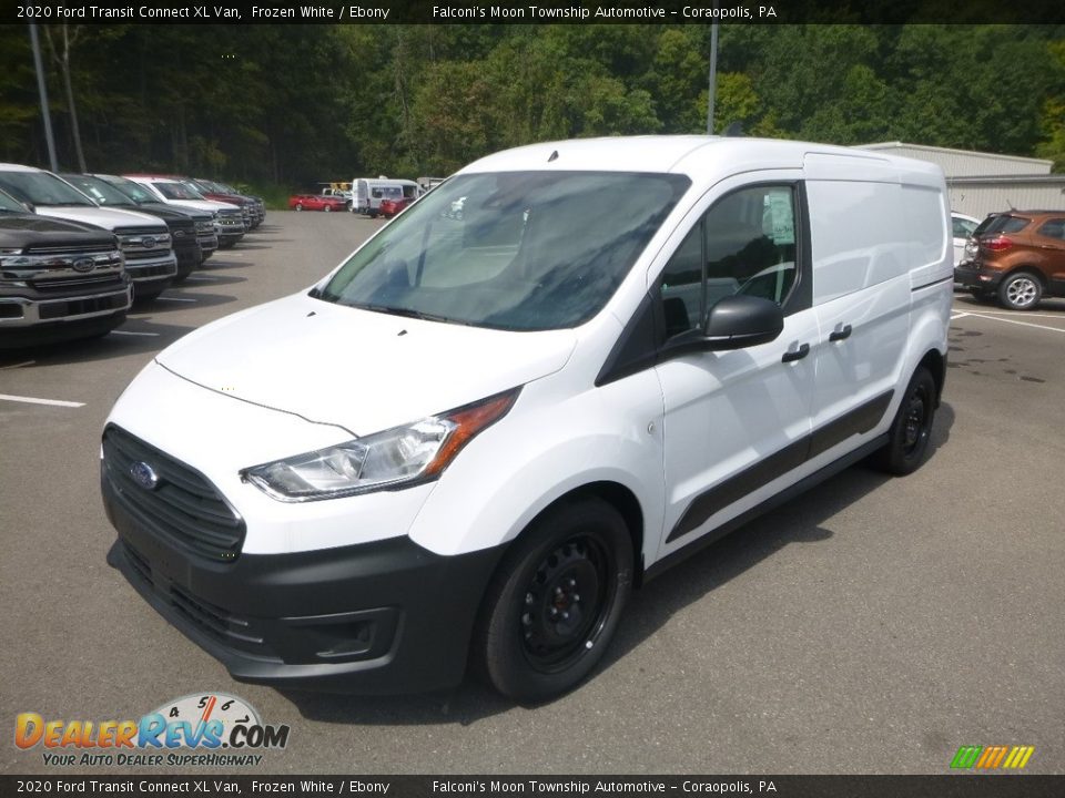 2020 Ford Transit Connect XL Van Frozen White / Ebony Photo #5