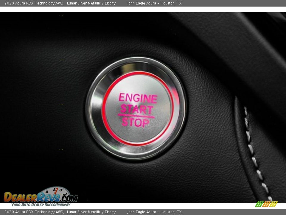 2020 Acura RDX Technology AWD Lunar Silver Metallic / Ebony Photo #31