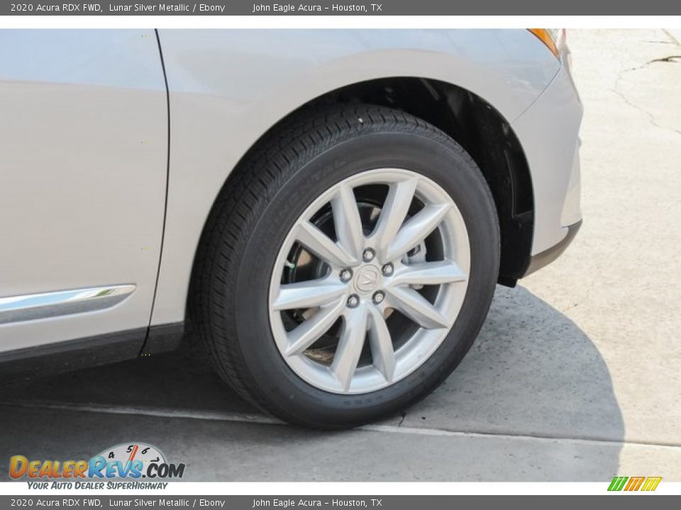 2020 Acura RDX FWD Lunar Silver Metallic / Ebony Photo #10