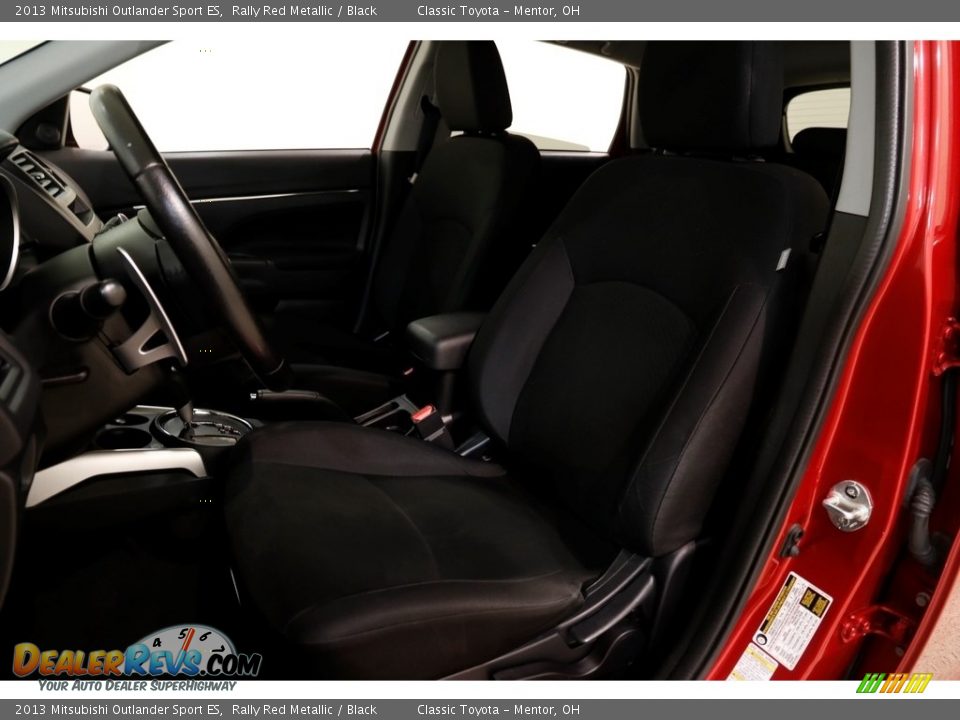 2013 Mitsubishi Outlander Sport ES Rally Red Metallic / Black Photo #5