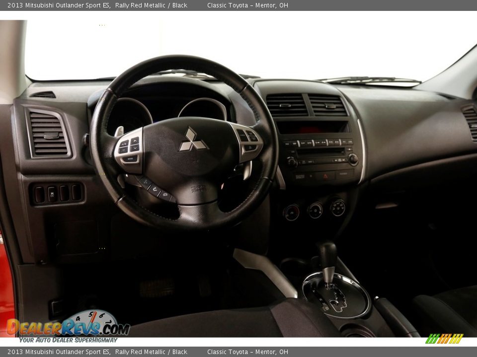 2013 Mitsubishi Outlander Sport ES Rally Red Metallic / Black Photo #6