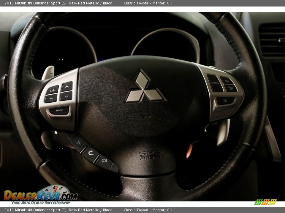 2013 Mitsubishi Outlander Sport ES Rally Red Metallic / Black Photo #7