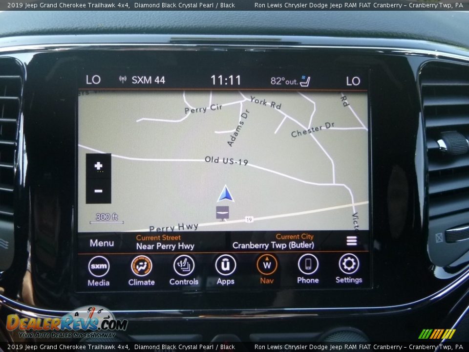 Navigation of 2019 Jeep Grand Cherokee Trailhawk 4x4 Photo #16