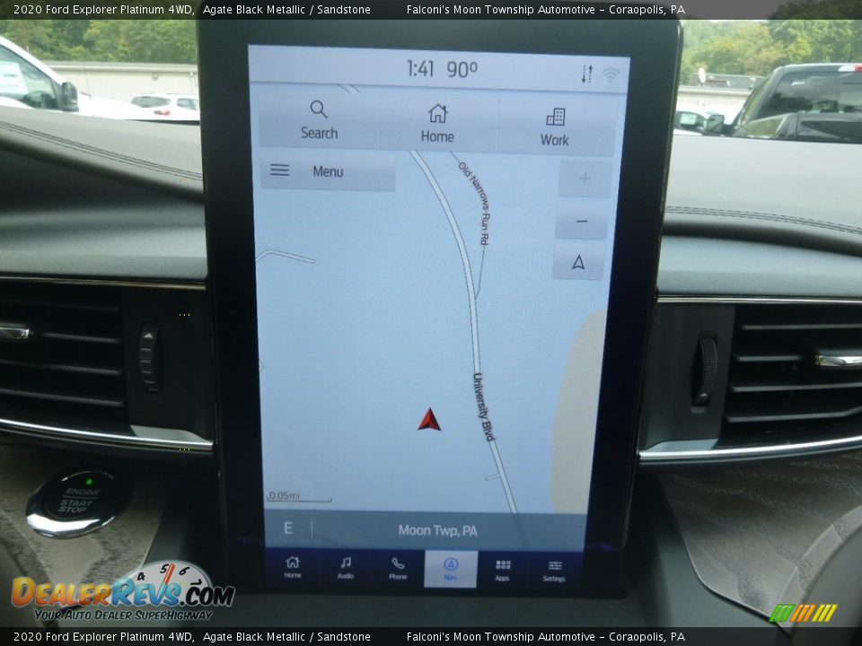 Navigation of 2020 Ford Explorer Platinum 4WD Photo #14