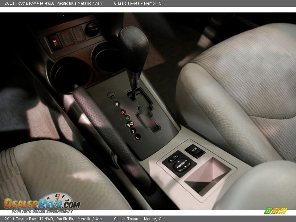 2011 Toyota RAV4 I4 4WD Pacific Blue Metallic / Ash Photo #10