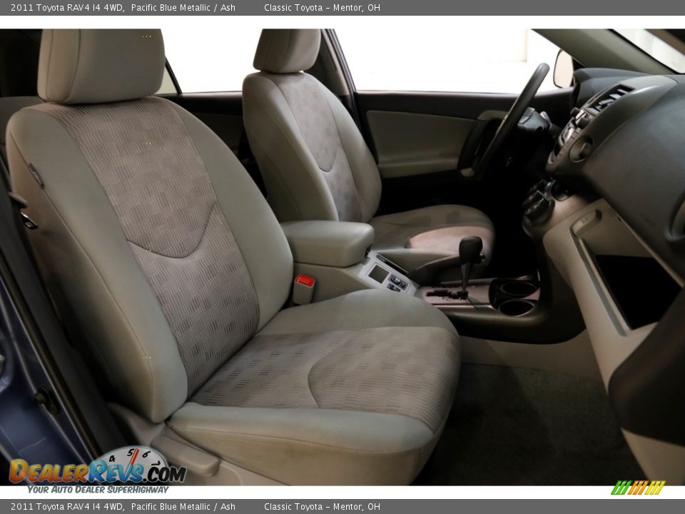 2011 Toyota RAV4 I4 4WD Pacific Blue Metallic / Ash Photo #11