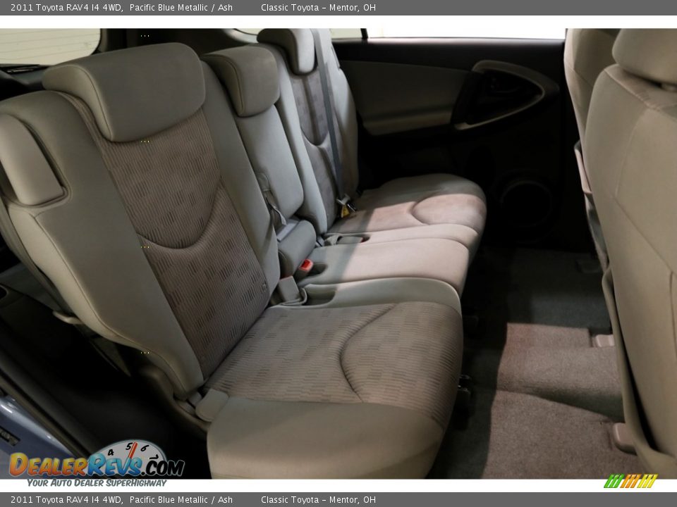 2011 Toyota RAV4 I4 4WD Pacific Blue Metallic / Ash Photo #12
